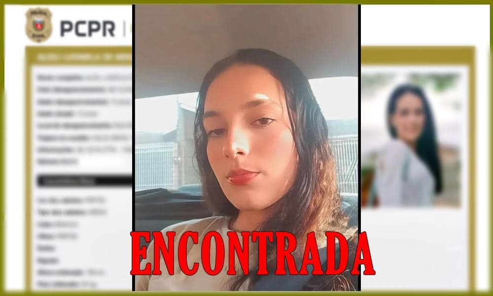 Família encontra jovem desaparecida em PG