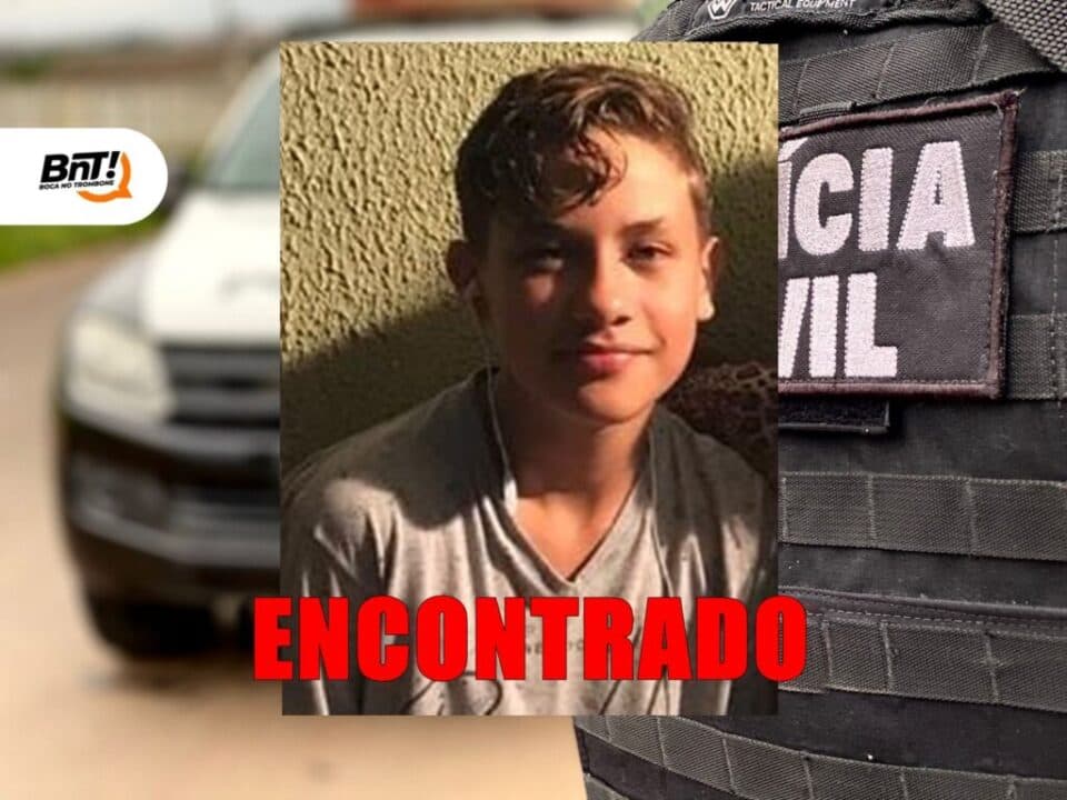 Adolescente que estava desaparecido é encontrado por familiares em PG