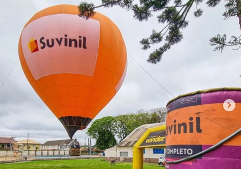 Passeio de balão estacionário acontece neste domingo em PG