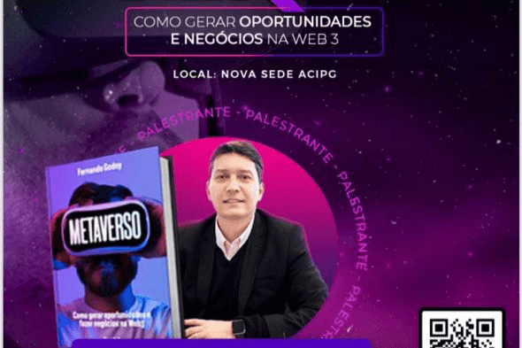 Palestra na ACIPG traz especialista para falar sobre metaverso