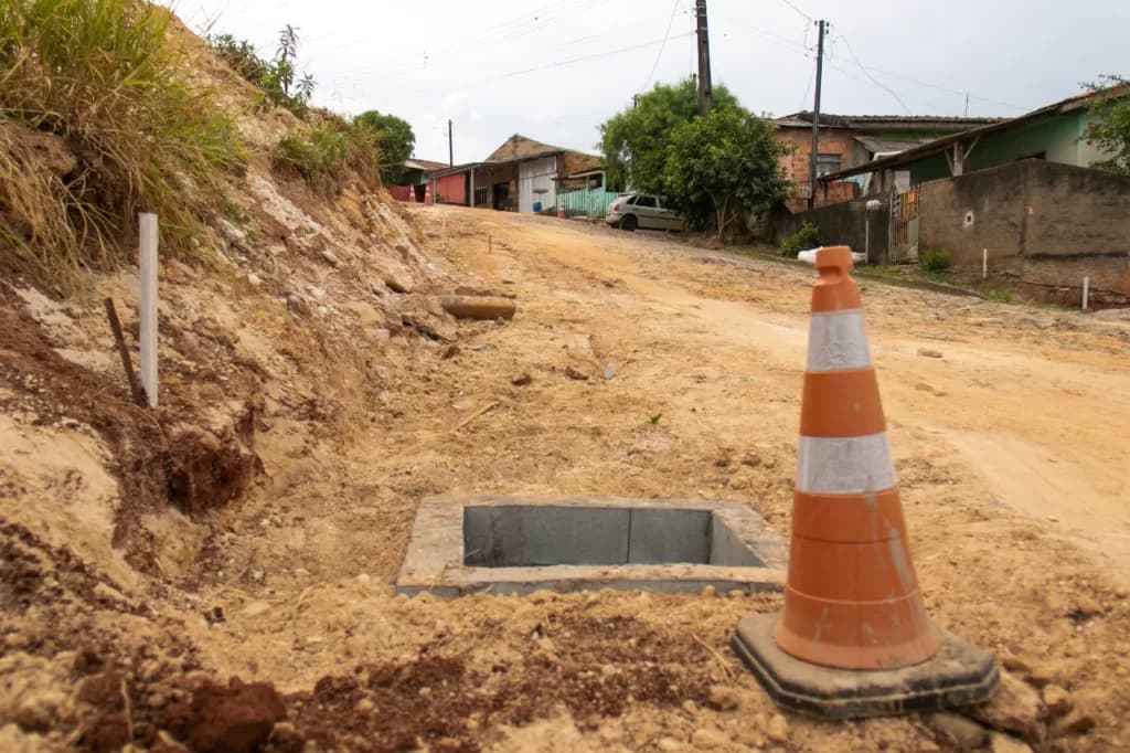 Prefeitura de Tibagi inicia pavimentação na Vila Vicentina