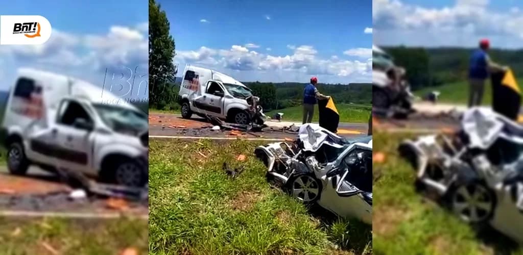 URGENTE: Motorista de Ponta Grossa morre em grave acidente
