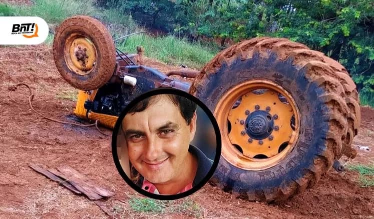 Trabalhador morre após acidente com trator na região