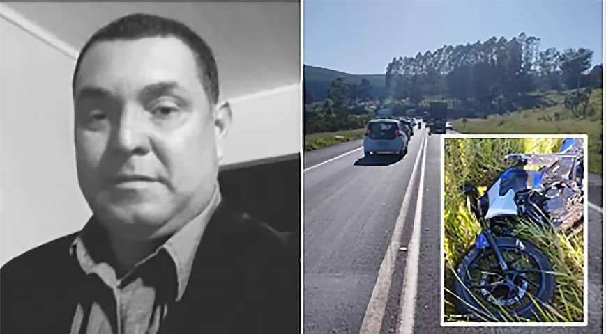 Colisão frontal mata motociclista e causa comoção em cidade da região