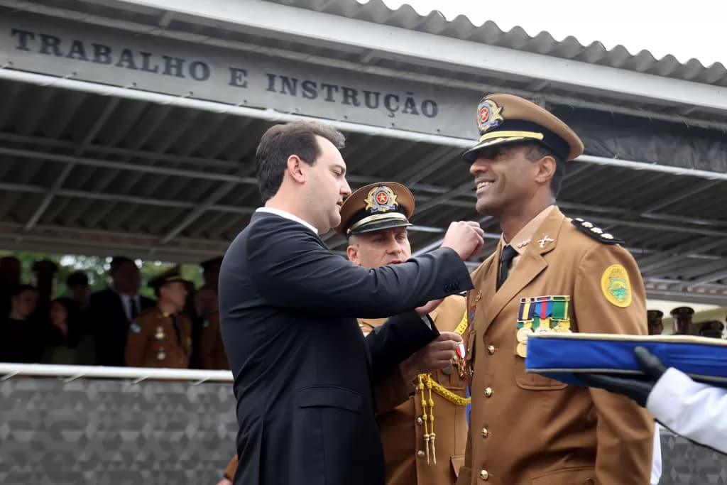 Ratinho Jr. nomea novo comandante da Polícia Militar do Paraná