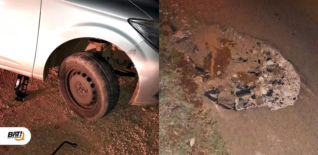 Buracos em ruas causam prejuízos para motoristas