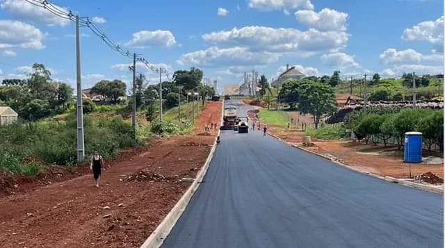 ACIPG destaca que asfalto no Distrito Industrial é conquista para PG