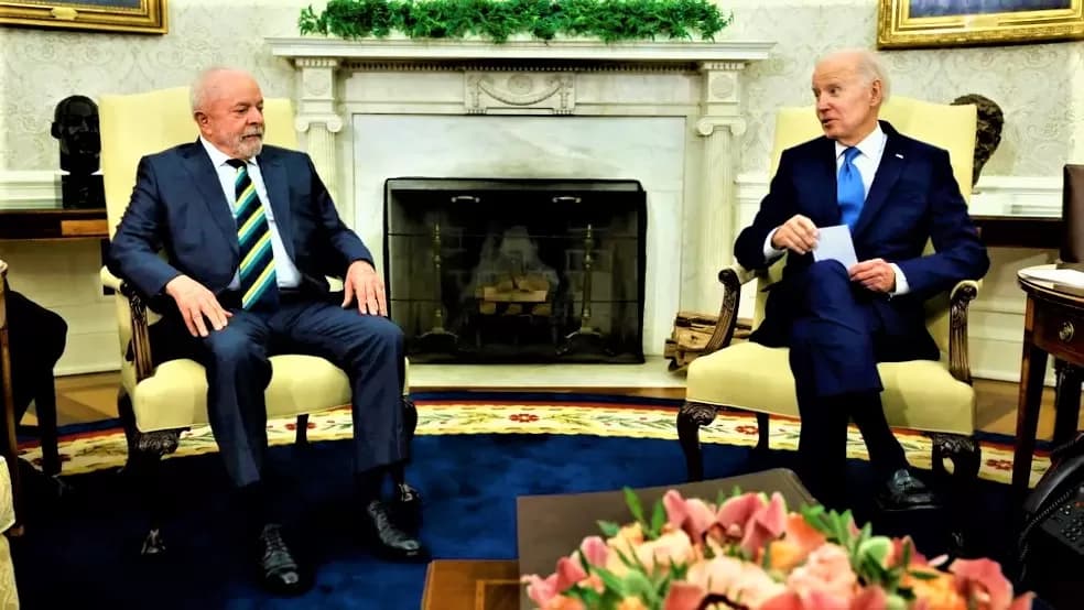 Em visita oficial aos EUA, Lula discute com Biden sobre Fundo Amazônia e Guerra na Ucrânia