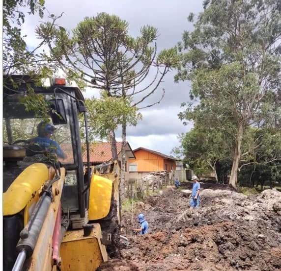 Piraí do Sul: Prefeitura investe na extensão de rede de esgoto