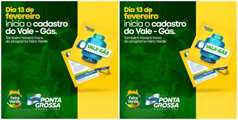 <strong>Prefeitura inicia cadastro do Vale-Gás no dia 13 de fevereiro</strong>