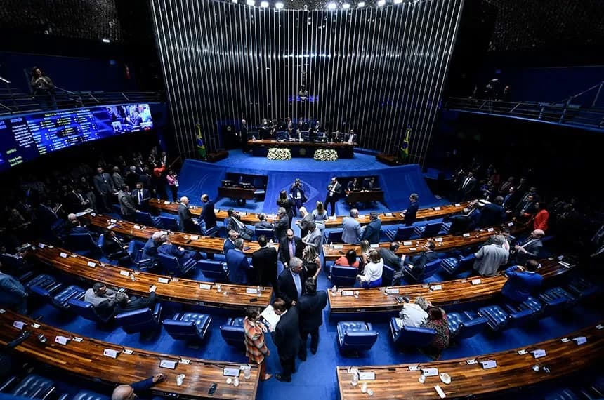 Definida Mesa do Senado para os próximos dois anos