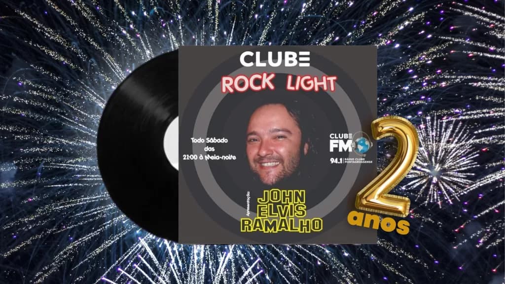 Dois anos de Clube Rock Light, por John Elvis