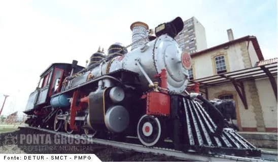 PG assume locomotiva Maria Fumaça e vai revitalizar à atração
