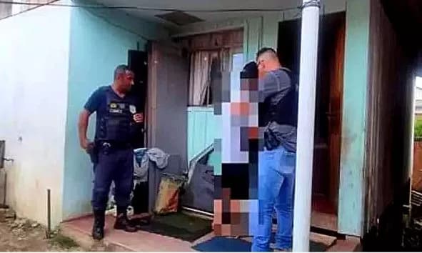Homem ameaça de morte a própria filha de 18 anos e é preso em Castro