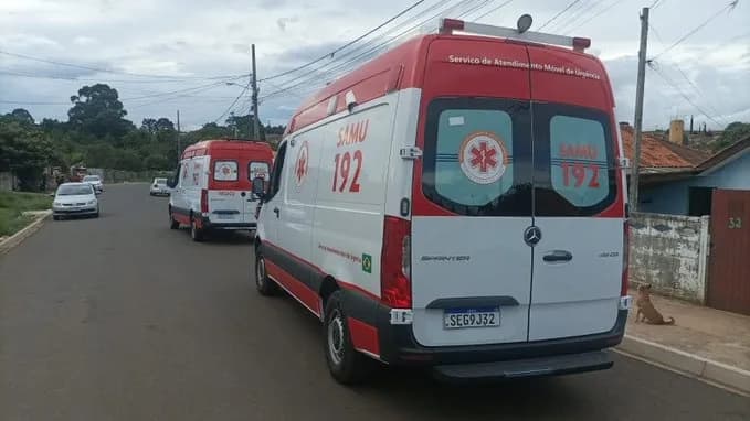 Criança de 6 anos é socorrida após cair de cavalo e bater cabeça em meio-fio em PG