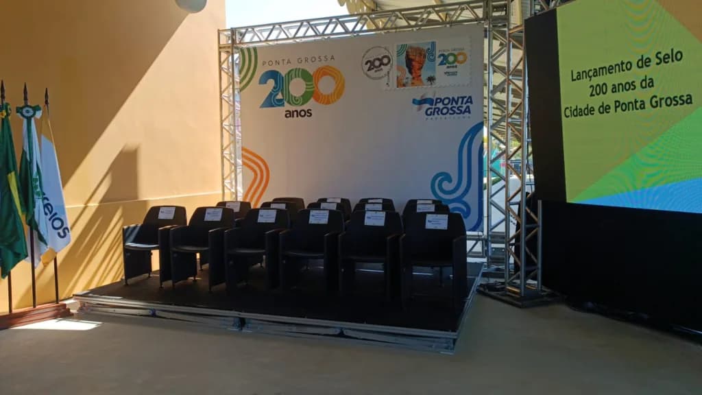 Prefeitura de PG lança selo e programação comemorativa pelos 200 anos