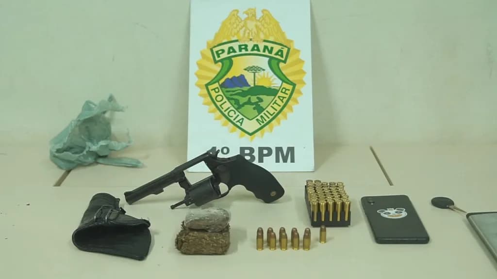 Choque prende dois homens com arma e munições em Uvaranas