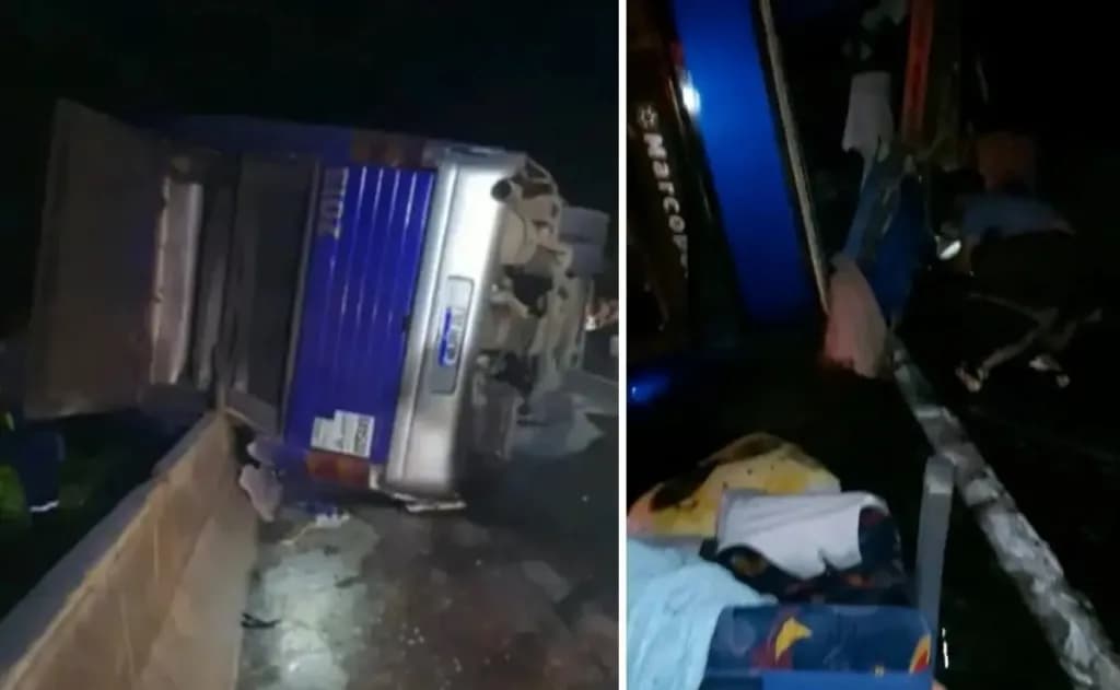 Acidente de ônibus mata quatro romeiros da Lapa que seguiam para Aparecida
