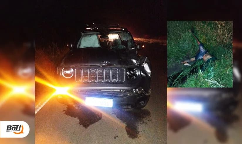 Homem morre após ser atropelado na PR-151