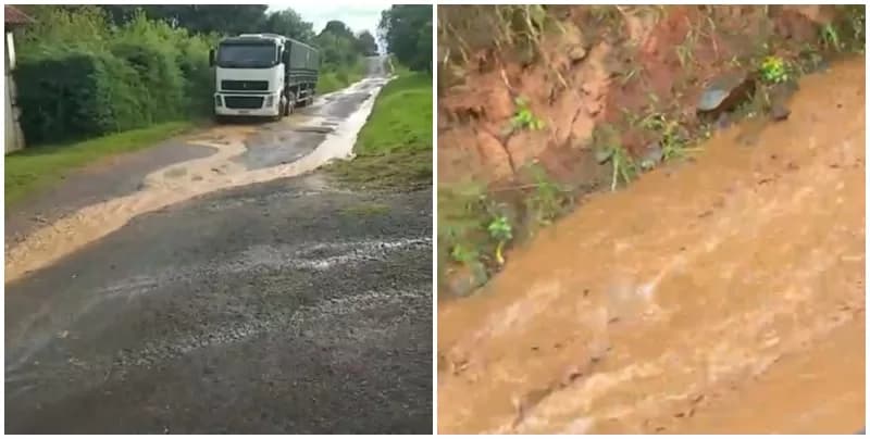 Moradores de Bocaina reclamam dos ‘atoleiros’ nas estradas