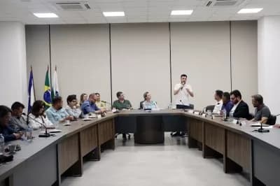 Presidente da Câmara participa de reunião na ACIPG