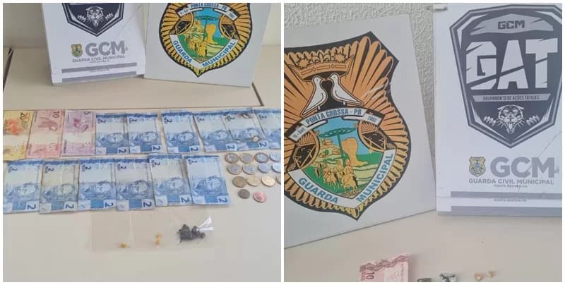 Quatro pessoas foram presas por tráfico no ‘Ponto Azul’ neste sábado