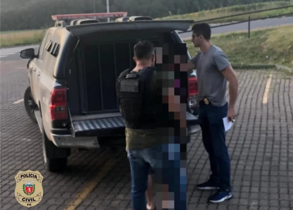 Neto é preso após desrespeitar medida protetiva e agredir sua avó em Castro