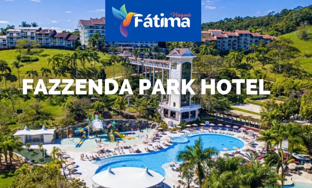 Três dias no Fazzenda Park Hotel, em Gaspar (SC), com tudo incluso
