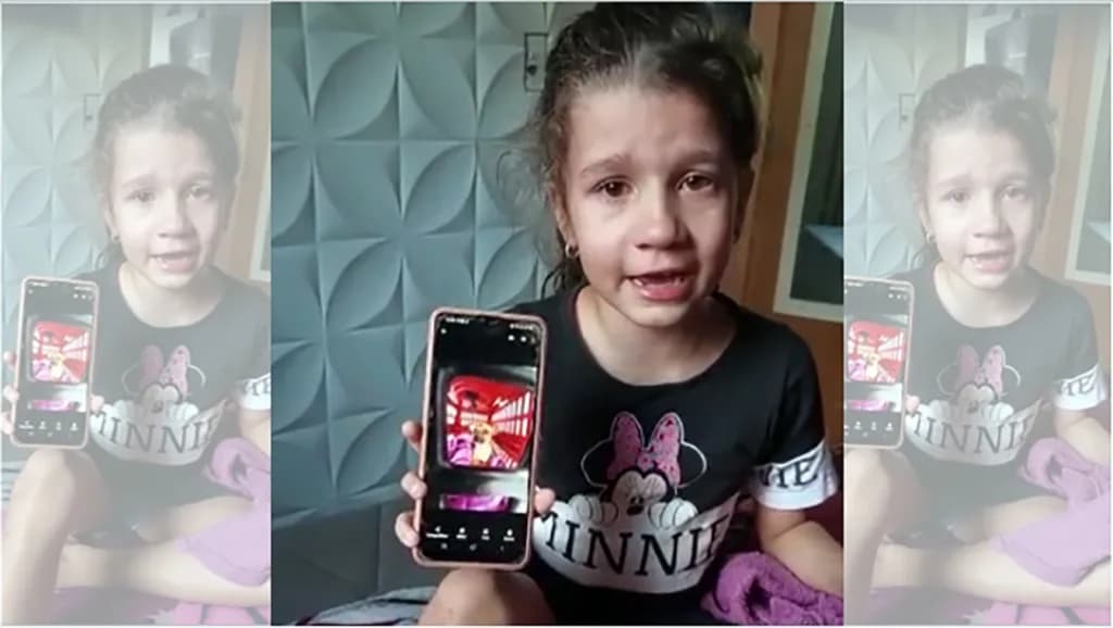 Menina de 7 anos pede ajuda para reencontrar sua cachorrinha em PG