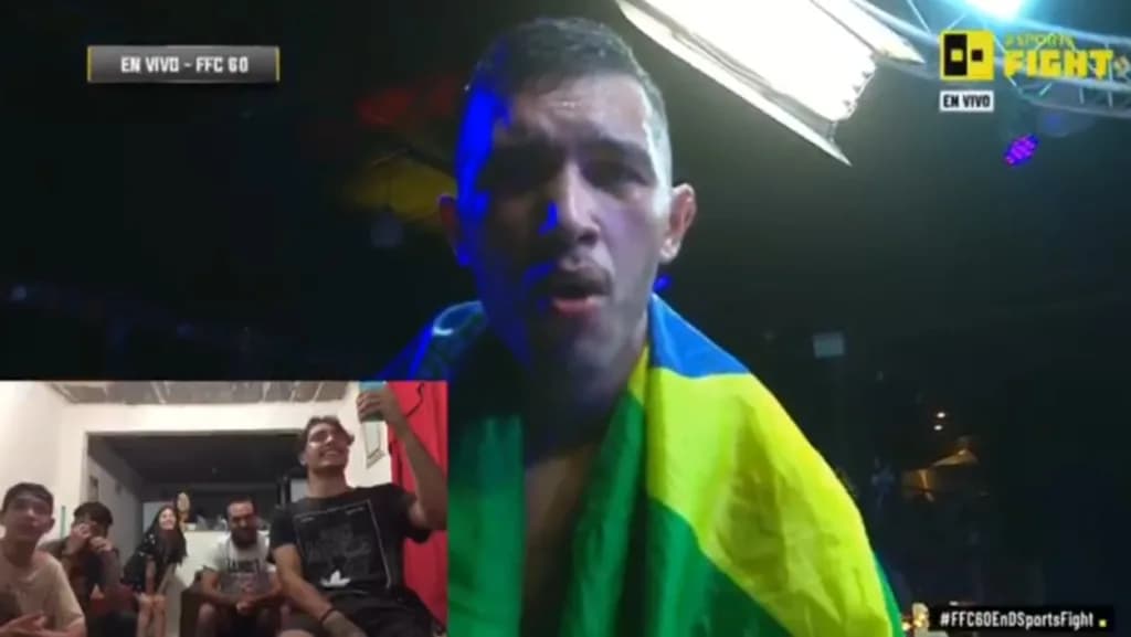 Atleta ponta-grossense vence peruano no FFC 60 em Lima