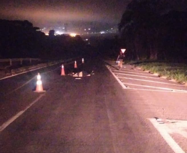 Mulher morre atropelada em rodovia de Ponta Grossa