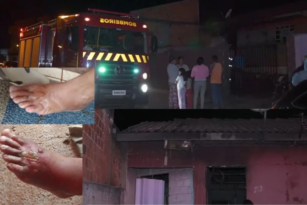 Casal de PG que teve casa incendiada pede ajuda para recomeçar
