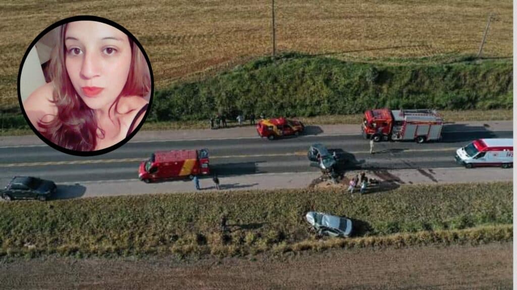 Identificada mulher grávida que morreu em acidente na PR-340