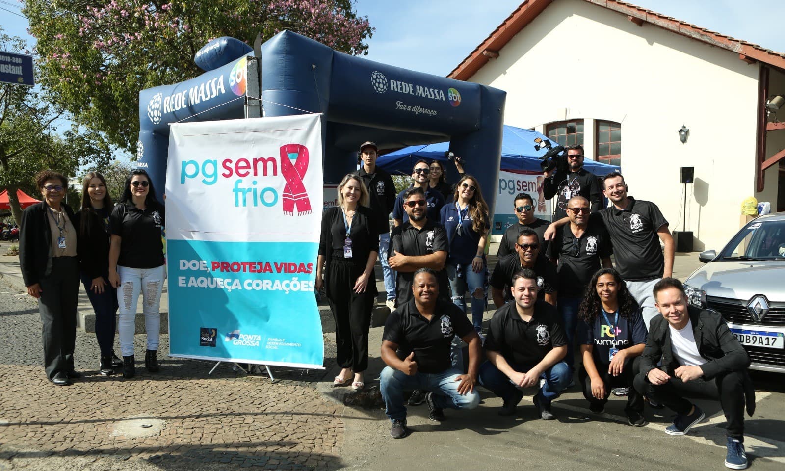 Campanha PG Sem Frio é lançada na Estação Arte
