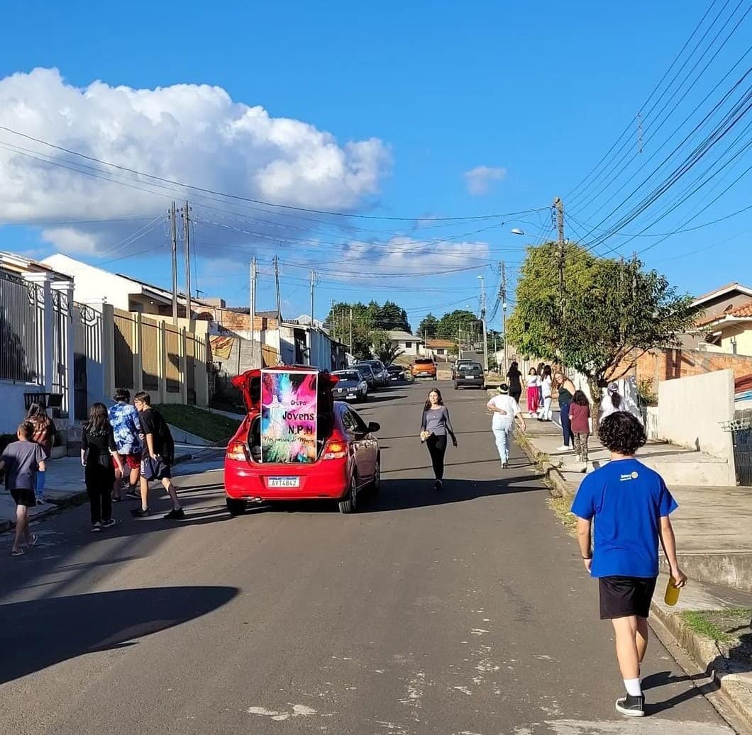 Grupo de jovens em PG arrecada 800 kg de alimentos para Campanha da Fraternidade
