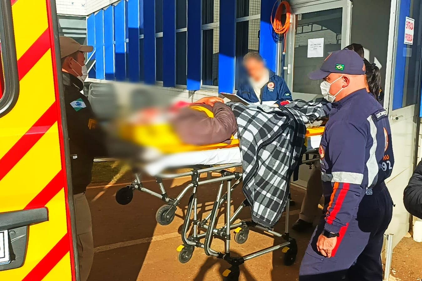 Motociclista fica gravemente ferido após acidente em bairro de PG