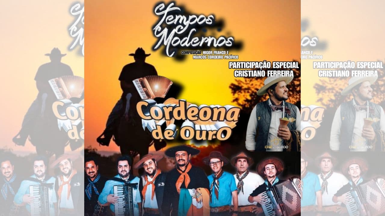 Grupo ponta-grossense ‘Cordeona de Ouro’ lança música inédita com cantor renomado