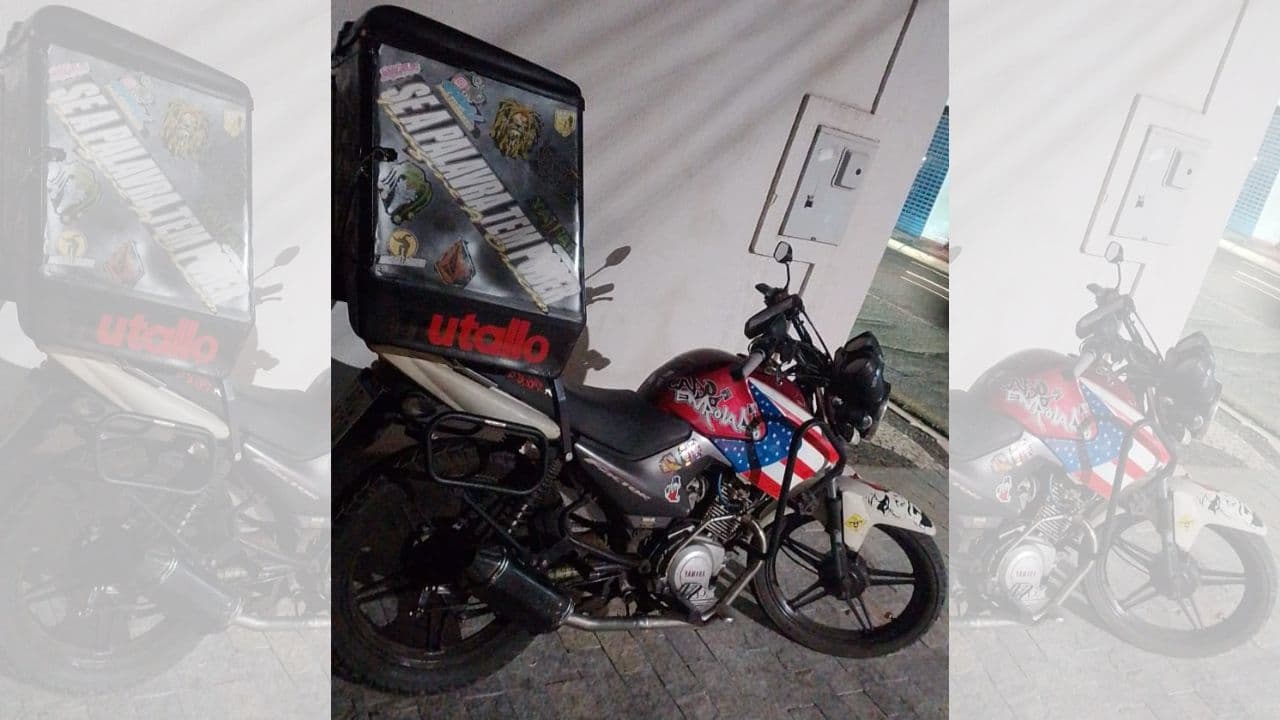 Vídeo: Moto é furtada de dentro de colégio em PG