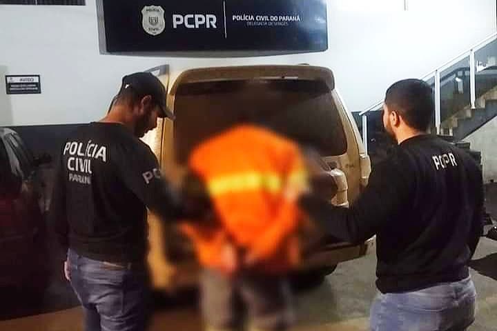 Homem é preso após ameaçar mulher com faca e mensagens em Sengés
