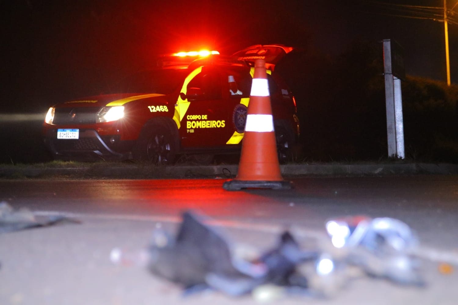Motociclistas ficam feridos após colisão em bairro de PG
