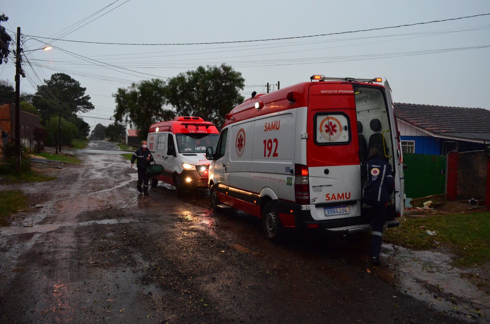 Samu age rápido e salva mulher que tentava suicídio em PG