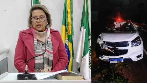 Secretária de Educação de Arapoti morre após grave acidente
