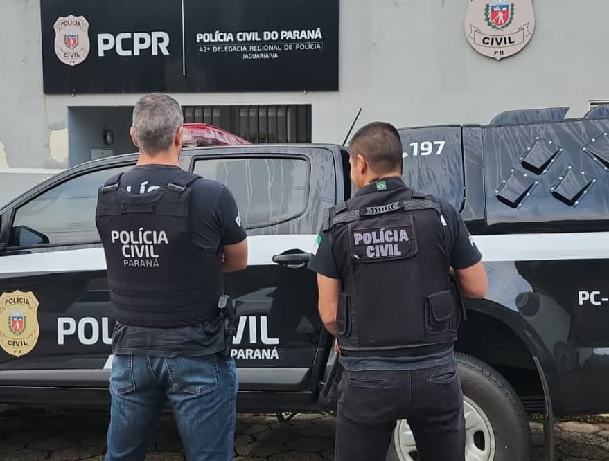 Polícia Civil prende homem por armazenamento de pornografia infantojuvenil em Jaguariaíva