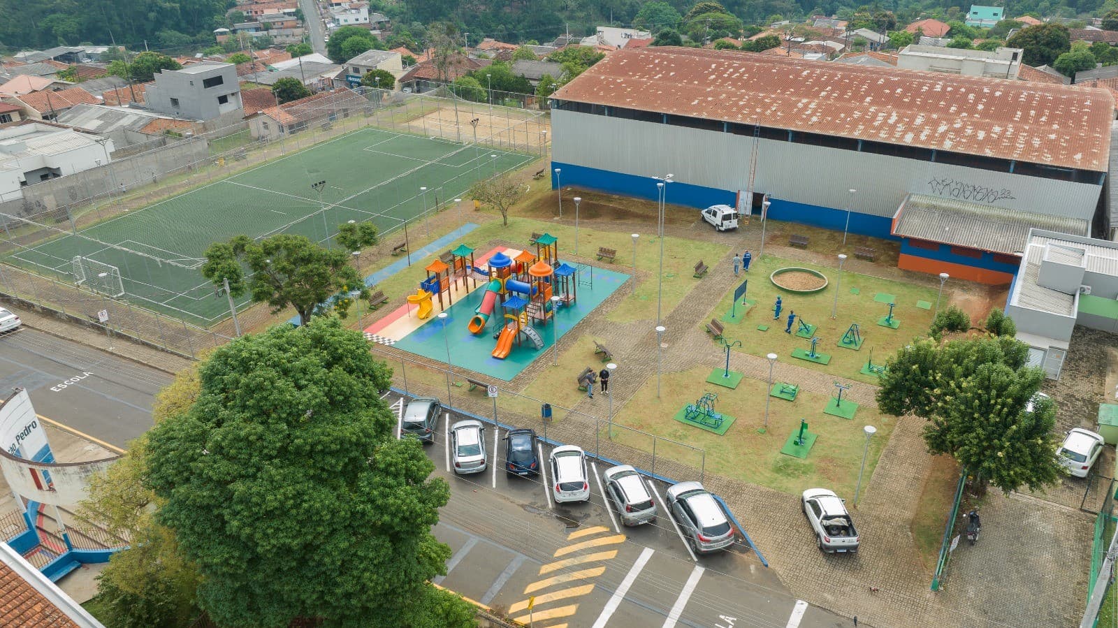 Telêmaco Borba inaugura neste sábado o Complexo de Lazer da Área 02