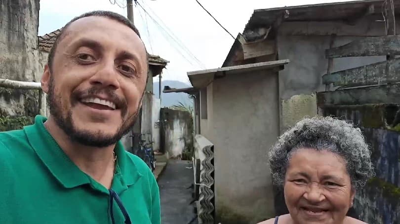 Ponta-grossense que mora em Santos busca reencontrar irmão de PG que não vê há anos