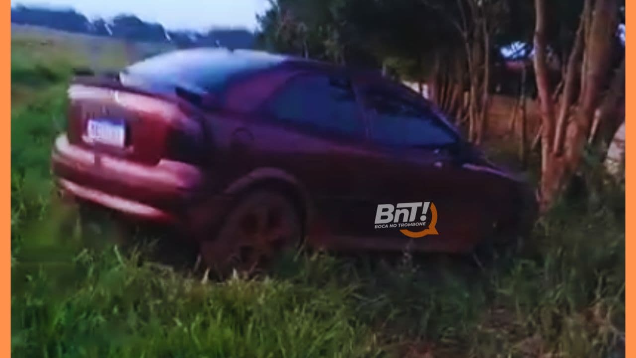 Carro roubado em assalto no Centro de PG é localizado