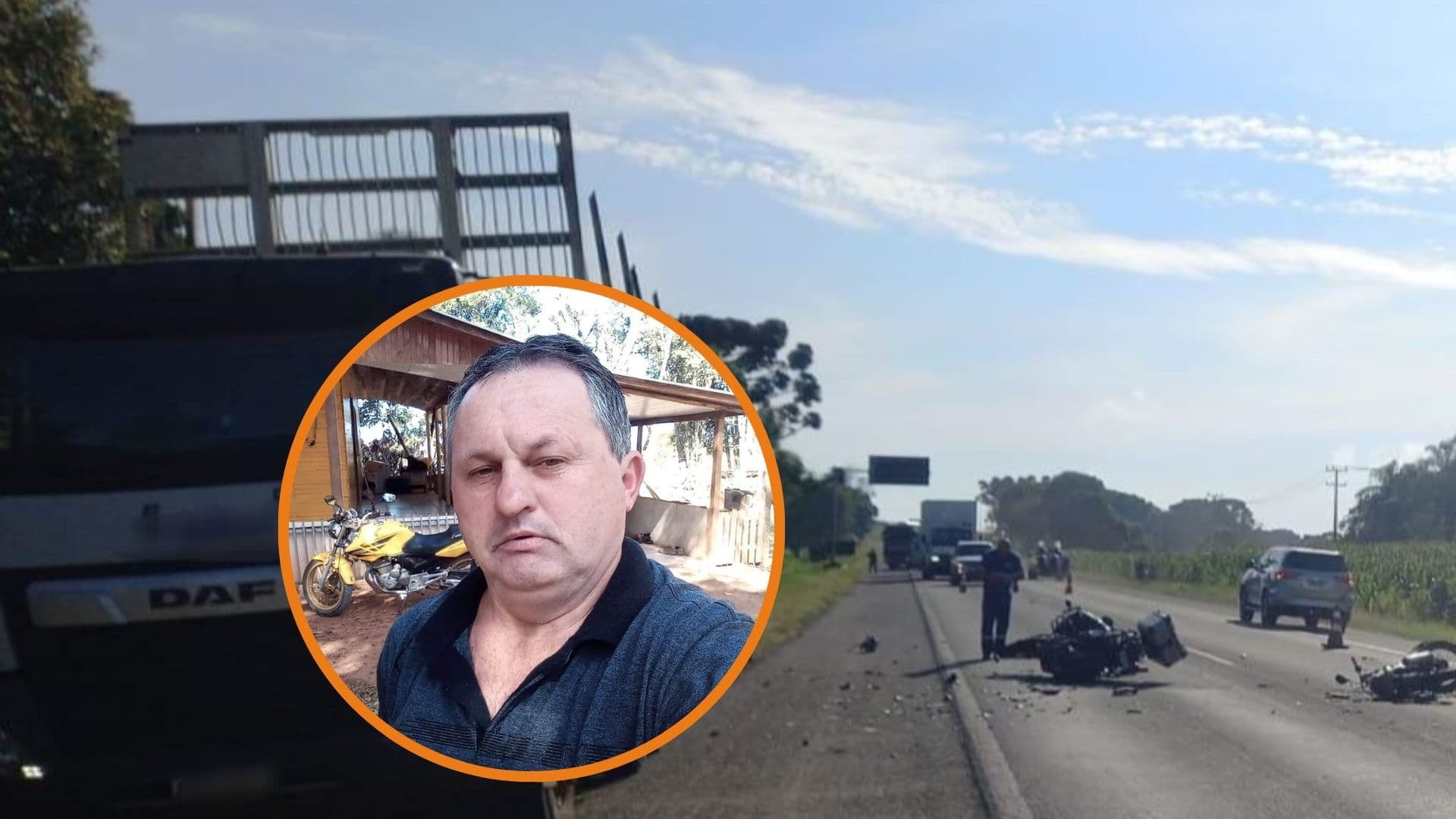 Identificado motociclista que morreu na manhã de hoje (9) em Imbituva