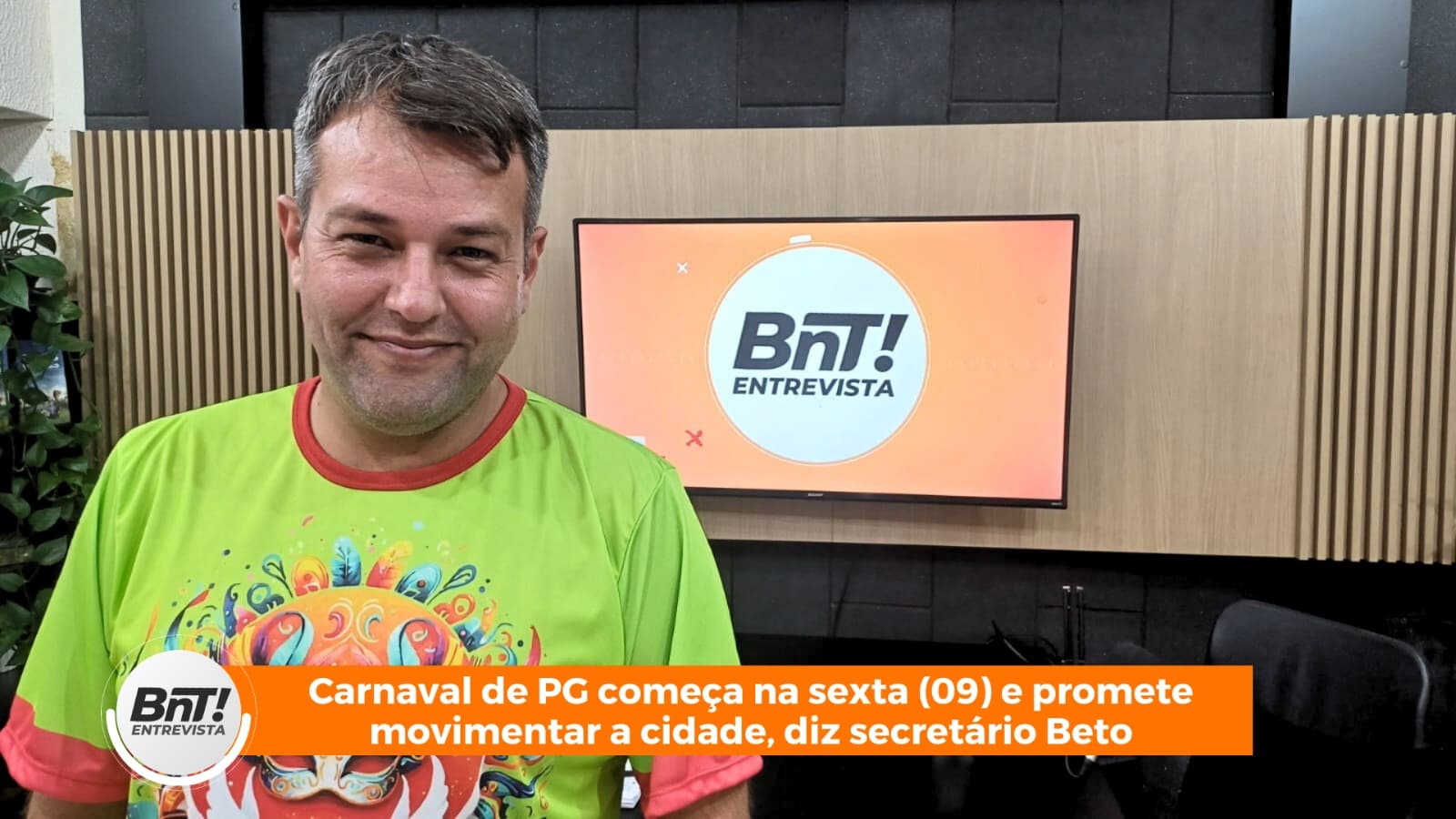 Carnaval de PG começa na sexta (09) e promete movimentar a cidade, diz secretário de Cultura