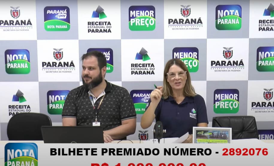 Nota Paraná: Moradora de Paranaguá ganha R$ 1 milhão