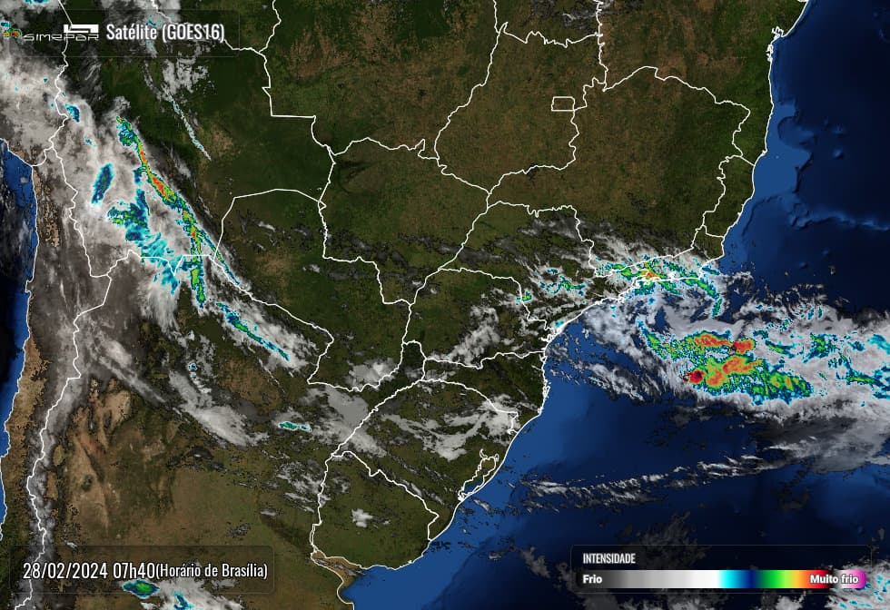 Calor e alerta para tempestades marcam a quarta-feira em Ponta Grossa e região